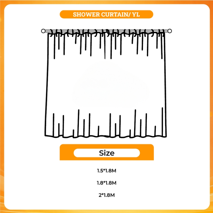 3D shower curtain - Police Gifts UK