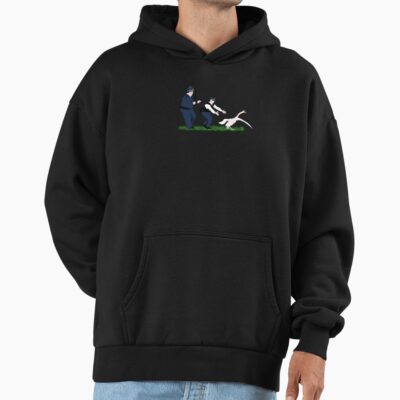 Swan Cops Funny Police Pair Hoodie