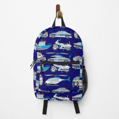 Police Patrol Vehicles Transport Collection Backpack