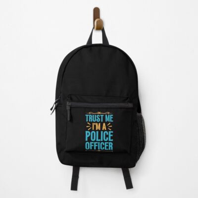 Police Officer Trust Me Statement Backpack
