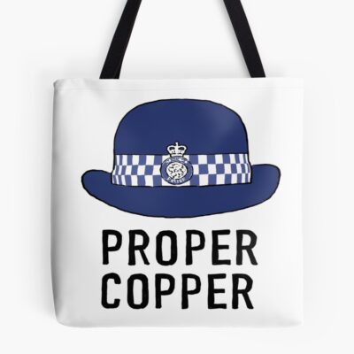 Proper Copper Uk Female Police Cap Tote Bag