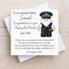 Police Passing Out Parade Congratulations Officer Card